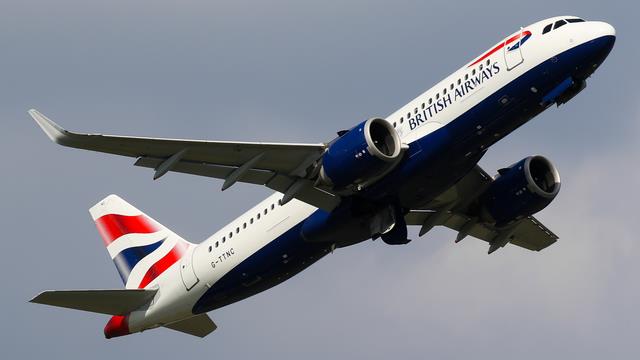 G-TTNC:Airbus A320:British Airways